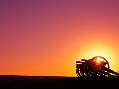 Confederate Artillery, Dunker Church, Antietam National Battlefield, Maryland